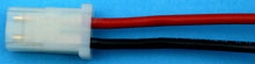 AMP stekker Female BUS m Silicone 1,5mm2  30cm nr. 58420