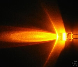 LED 5mm Hyper Bright Orange 5000mcd