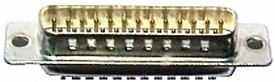 Sub-D 15- POLIGE stekker MALE   nr. 71414