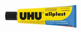 UHU Allplast kunststof alles lijm Transparant 48410