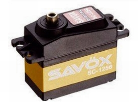 Savöx SC-1256TG Digitale Coreless servo 20kg en 0,15 sec/60°