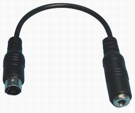 Phoenix Adaptor Kabel voor de , Mini Din-SVHS 80355