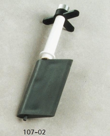 Raboesch Roer 36x60mm met stuurhevel RVS nr. 107-02