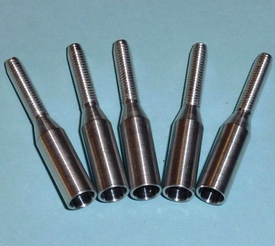 Alu kwiklink koppelstuk M3 voor 4mm Carbon Tube GF-2103-005