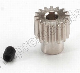 Traxxas Gear, 15-T pinion (48-pitch) / set screw TRX-7039
