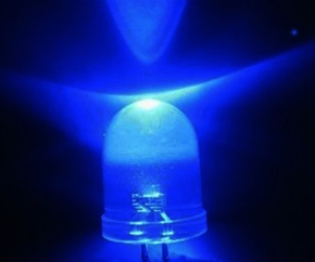 LED 10mm Hyper Bright BLAUW Bleu  3,0-3,4V