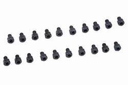 Graupner inbusbout staal zwart M4x6mm pack of 20 nr. 566.06