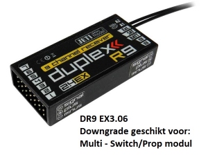 Jeti Ontvanger Duplex EX R9 2,4GHz   DR9 DOWNGRADE