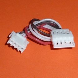 LIPO adapterkabel 3 cell EH naar XH siliconen 10cm nr. 58491
