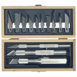 Proedge Hobbymessen de luxe Set Pro 13 delig   nr. 30830