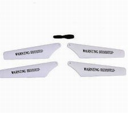 Graupner Rotor blades 190mm Nano Star 3 White  92405.2