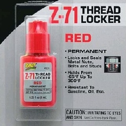 Zap PT71, Thread locker red permanent (PT-71)