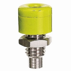 Zwergbuchse Mini stekker contra 2,6 mm, GEEL 71733
