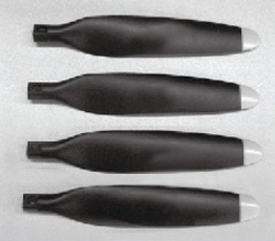 Thunder Tiger 4x Reserve bladen Kunststoff, Scale für 4372S