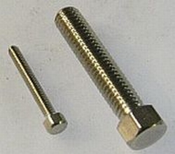 Bout M1,6 x 8mm Staal Hoge zeskant kop 201-16-8