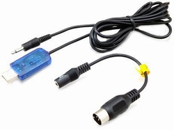 USB Simulator-Interface HITEC (Earphone+DIN)   110651