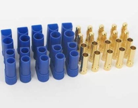 EC5 Connector set Blauw 120Amp 5xM+5xF   EC5CNT-5