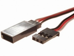 Servo verlengkabel 15cm  FUTABA 3x0,14mm2 26AWG  PLAT