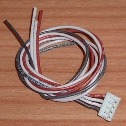 Balanceer aansluiting 5S EH stekker 30cm siliconen 58453