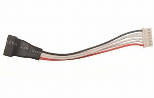 Balanceer Verleng Kabel 15cm 6x0,25mm2  XH 5S LiPo, BEEC1204