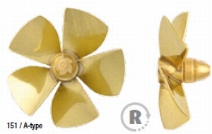 5 Blad afgetopte schroef 110mm M5    151 -A serie