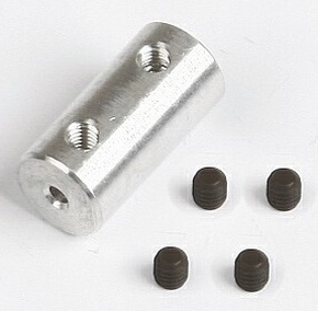 Graupner SZ1018.5 ALU askoppeling asmaat 3x2mm