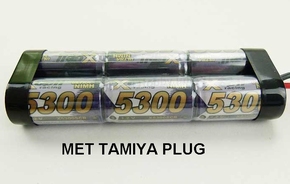 Racingpack X-Cell 7,2V / 5300mAh Stickpack TAM nr.  935306