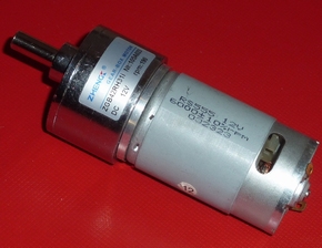 Zheng Gearmotor 42mm 31:1   190 RPM by 12V