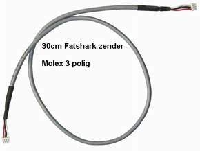 Graupner 48326.2 Camera Kabel 30cm Fatshark FPV zender