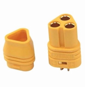 MT30 Goldplug 2mm 3x Brushless  KORT FEMALE 81220