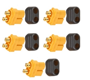 XT60  Female Bullet Plugs w Sheath Housing 5 stuks 40046