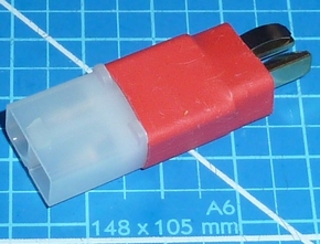 Verloopstekker Kurz adapter DEAN T male - TAMIYA male 82071
