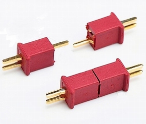 Mini DEAN-T plug Gold MALE+ FEMALE 1x paar 20Amp 84003