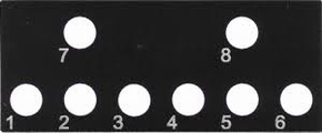 Beier SB-16-G Schalterblende voor NMS-16-G of EMS-16-G