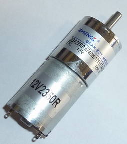 Zheng Gearmotor 25mm 474:1   5 RPM by 12V