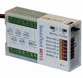 Servonaut MD12 Multi-Decoder Prop+Switch