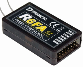 D-Power R6FA - 2.4 GHz Empfänger FASST kompatibel