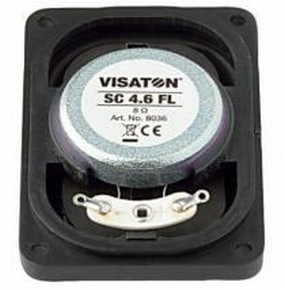 Visaton 8036 Fullrange Speaker SC 4.6 FL 8Ohm 5W