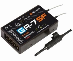 D-Power GR7SF  2.4 GHz ontvanger Futaba S-FHSS compatibel