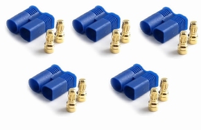 EC3 Connectors MALE Blauw 60Amp 5 stuks