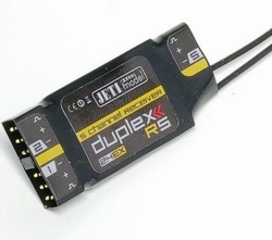 Jeti Ontvanger Duplex EX R5L 2,4GHz   met 10cm antennes
