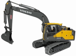 Graafmachine Volvo EC160E 1:14 hydraulic RC excavator 2,4GHz