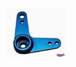 Servo arm L-Vorm  aluminium blauw UNI 45mm RCP-10033