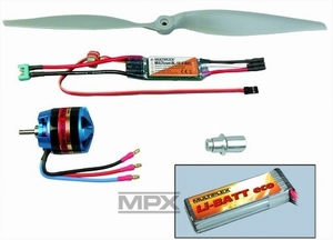 Multiplex Brushless Aandrijfset MENTOR Tuning # 333645