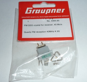 Graupner, RX ch 85 (40.815) Empf.-Präzis.-Quarz FMsss