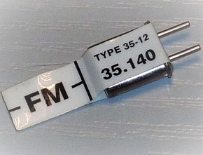 FUTABA FM RX CRYSTAL 35mHz Receiver 35.000MHz  CH60