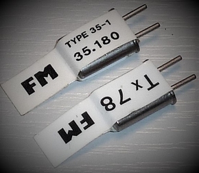 FUTABA FM TX CRYSTAL 35mHz Transmitter 35.020MHz CH62