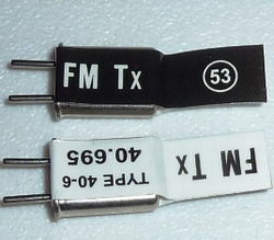 FUTABA FM TX CRYSTAL 40mHz Transmitter CH83 = 40.835MHz