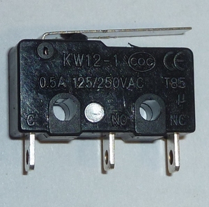 Microswitch m hevel eindschakelaar wissel 250V/0.5 A