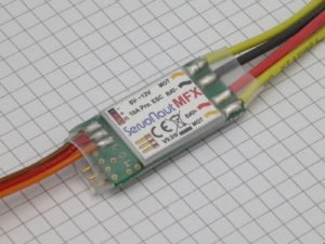 ServoNaut MFX regelaar Universeel 10A 6-12V of 2-3S LiPo